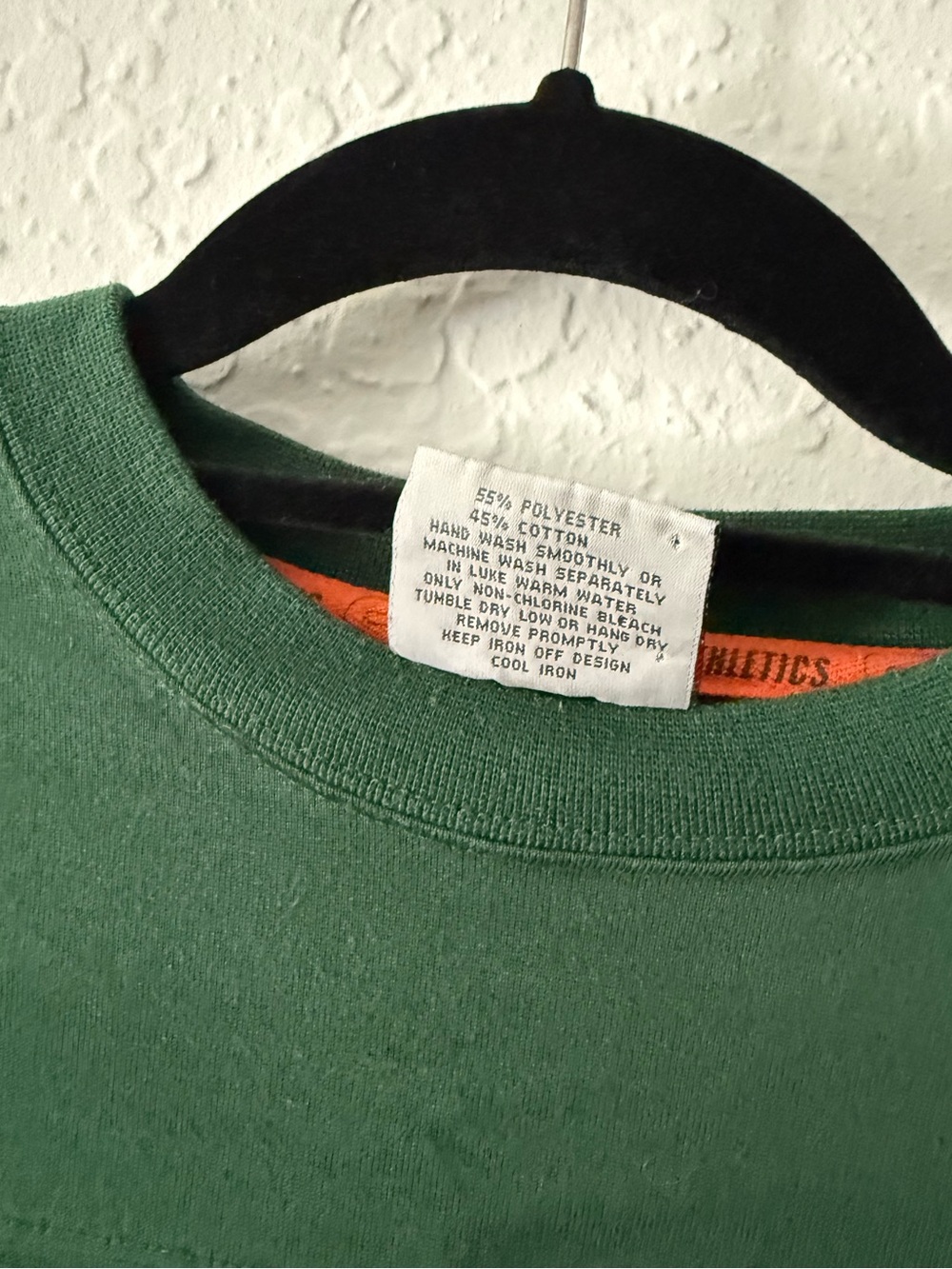 Vintage University of Miami Colosseum Athletics Green Crewneck Tee - Large - Picture 6 of 7